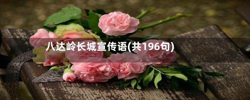 八达岭长城宣传语(共196句)