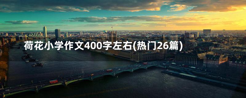 荷花小学作文400字左右(热门26篇)