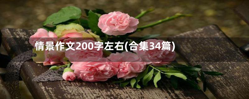 情景作文200字左右(合集34篇)