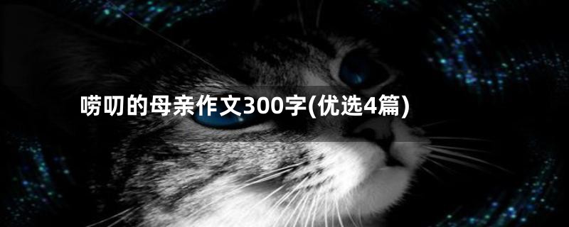 唠叨的母亲作文300字(优选4篇)