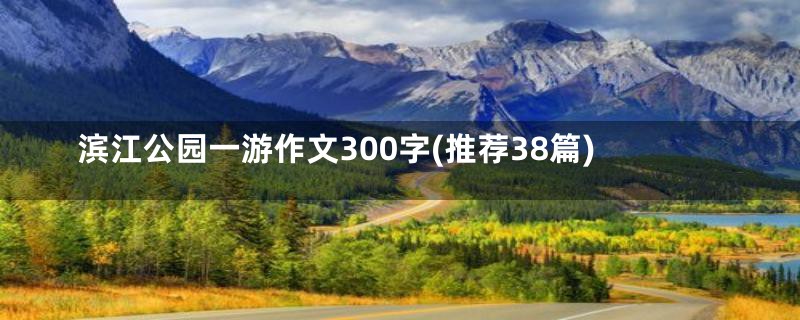 滨江公园一游作文300字(推荐38篇)